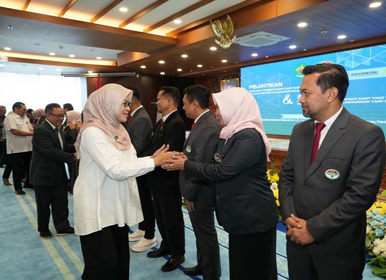 Sekda Sri Hadiri Pelantikan Pengurus ARSADA Kaltim