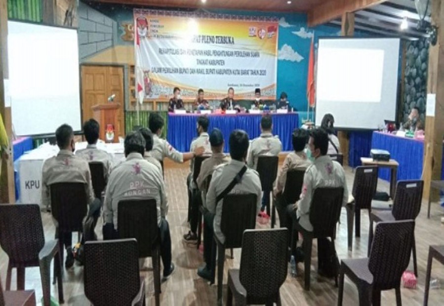 Rekapitulasi KPU, Yakan Unggul 49.141 Suara dalam Pilkada Kubar 9 Desember 2020