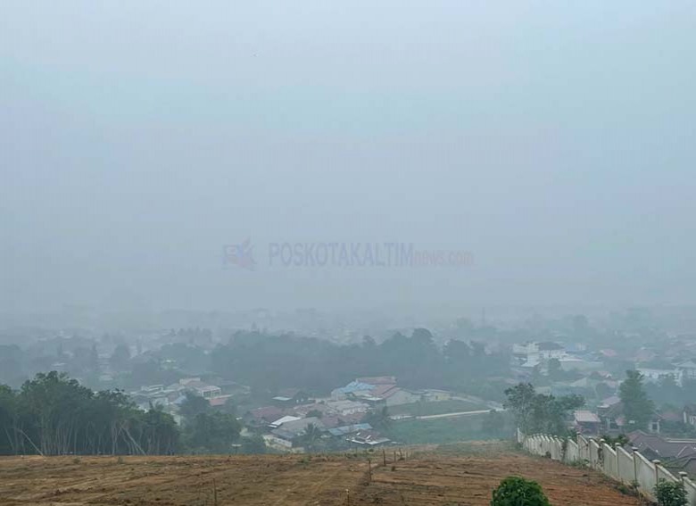 Kabut Asap Makin Mengkhawatirkan, Dinkes Kukar Minta Warga Kurangi Aktivitas di Luar Ruangan