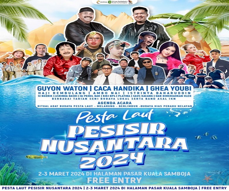 Pesta Laut 'Pesisir Nusantara 2024', Wabup Kukar: Datang dan Borong Produk UMKM Masyarakat