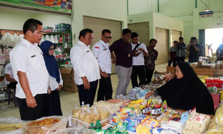 Sidak Tim Satgas Pangan, Harga Sembako di Pasar Mulai Stabil