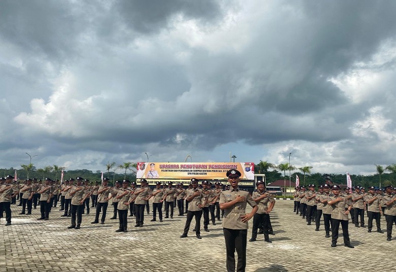 519 Siswa SPN Polda Kaltim Dilantik