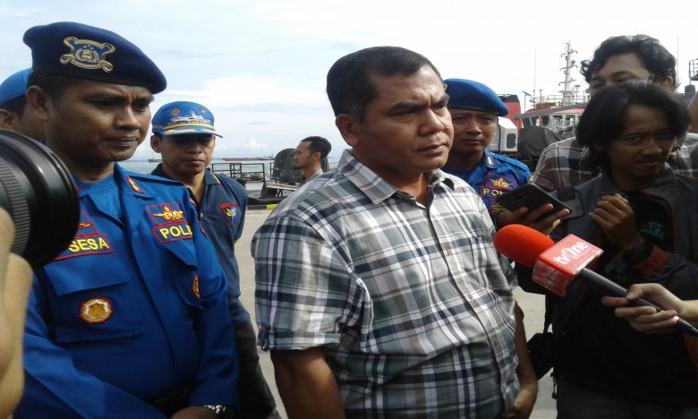 Polairud Polda Kaltim Bersenjata Lengkap Siaga di Perbatasan Kaltara-Serawak