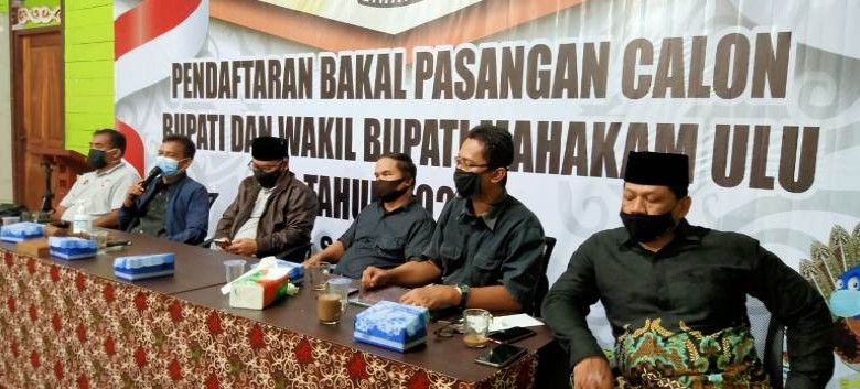 Pendaftaran Bapaslon Bupati dan Wabup Usai,  KPU Mahulu Ucapkan Terima Kasih Kepada Semua Pihak