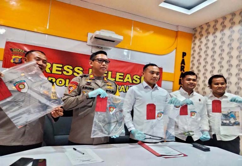 Polres Berau Ungkap Kasus Pencurian Kabel Power BTS