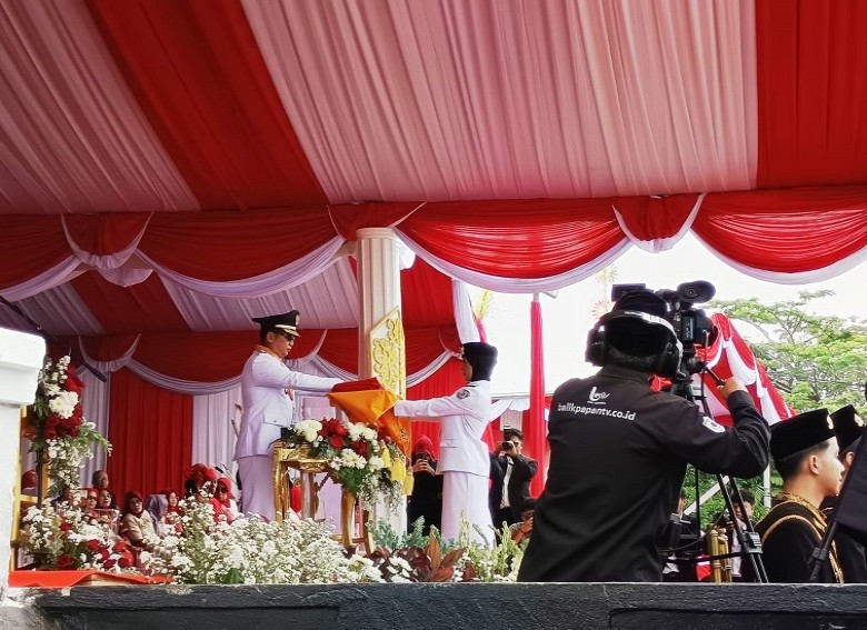 Wali Kota Rahmad Mas’ud Pimpin Upacara HUT ke-80 RI di Balikpapan, Ajak Generasi Muda Pantang Menyerah