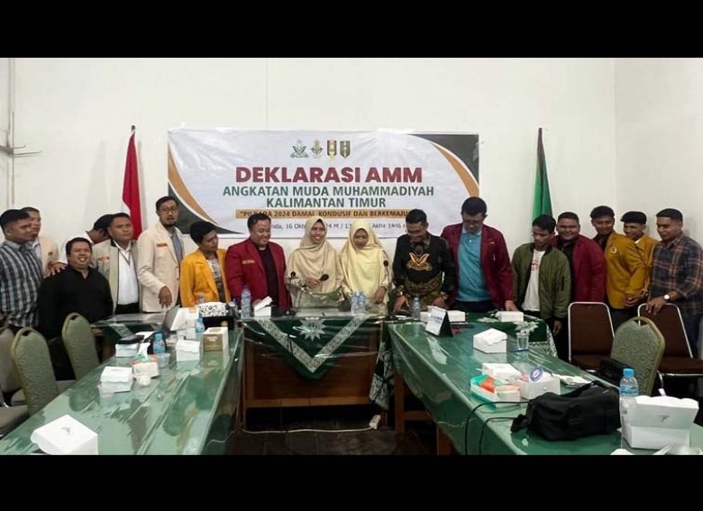 Deklarasi Pilkada Damai, Angkatan Muda Muhammadiyah Kaltim Tolak Praktik Politik Uang, Identitas, hingga Hoaks
