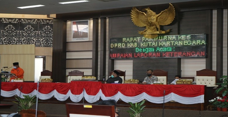 Bupati Kukar Sampaikan Capaian Keberhasilan Pembangunan dan Prestasi 2019
