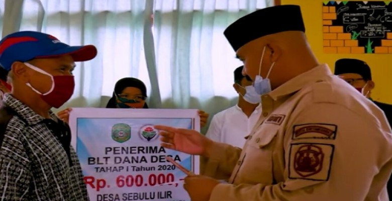 13.815 Kepala Keluarga di Kukar Terima Bantuan Langsung Tunai