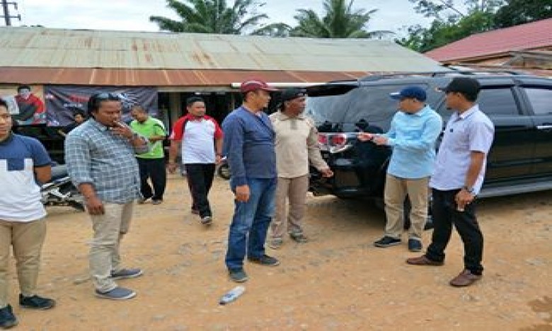 Salehudin Perjuangkan Pembangunan Jalan Penghubung Dua Desa di Kota Bangun
