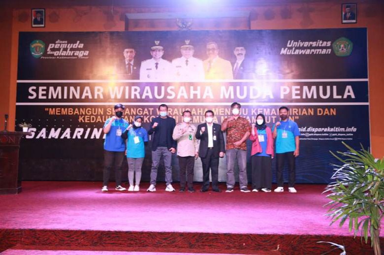 Buka Seminar Wirausaha Muda Pemula Kaltim, Riza:Dunia Wirausaha Memerlukan SDM Kreatif dan Inovatif