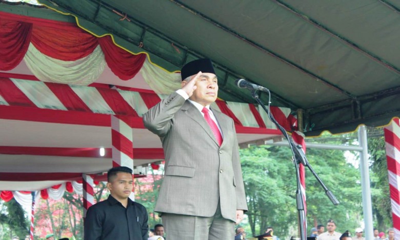 Peringatan Peristiwa Merah-Putih di Sangasanga, Isran Noor: Bangsa Besar Menghargai Sejarah