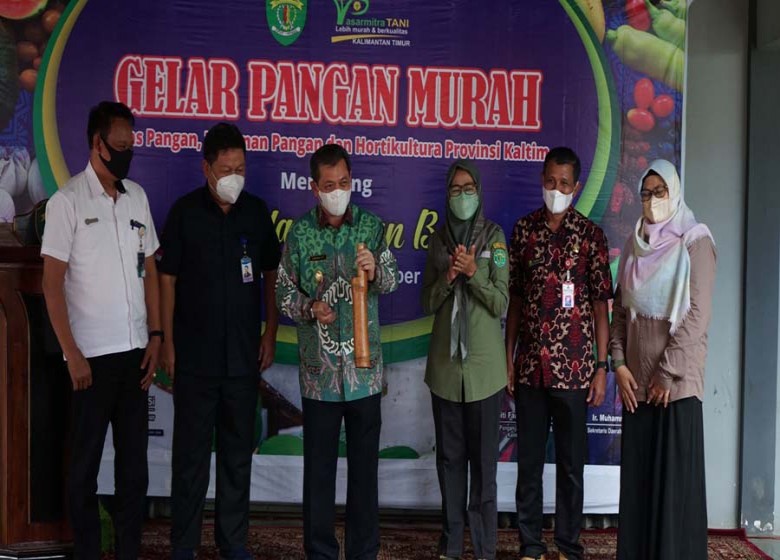 Wagub Buka Gelar Pangan Murah, Sarankan Dilaksanakan Setiap Bulan