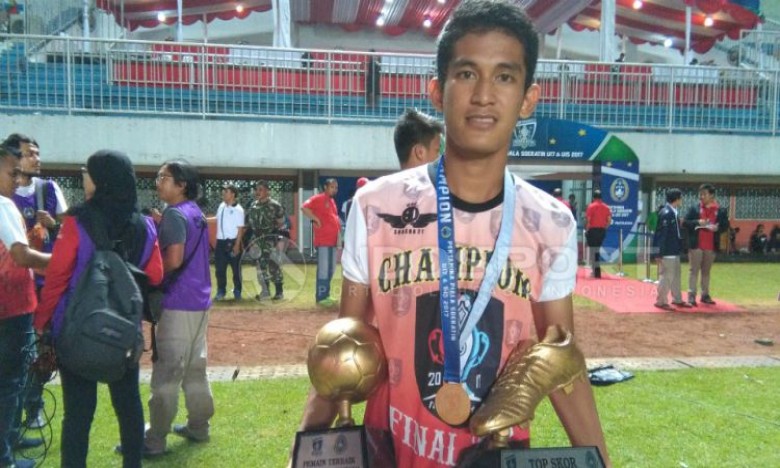 Best Player Piala Soeratin Berhasrat Perkuat Timnas Indonesia