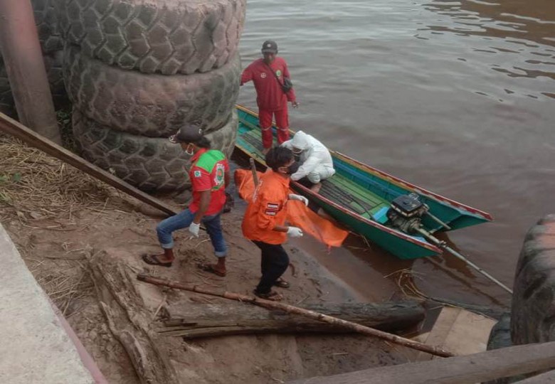 Penemuan Mayat di Perairan Sungai Mahakam Desa Loa Duri Gegerkan Warga