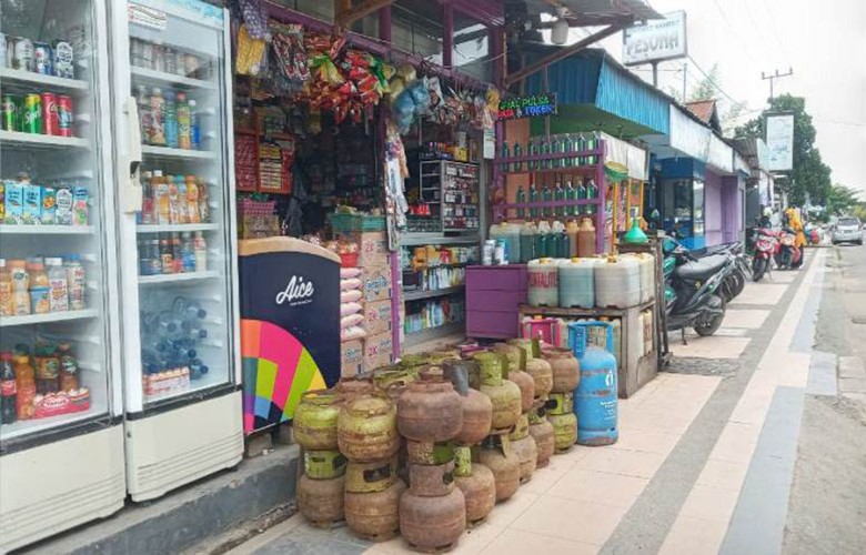 Stock LPG 3 kg di Berau Kosong