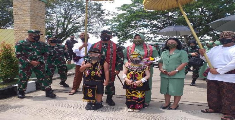 Pangdam VI Mulawarman Lakukan Kunjungan Kerja ke Kodim 0609 Tenggarong