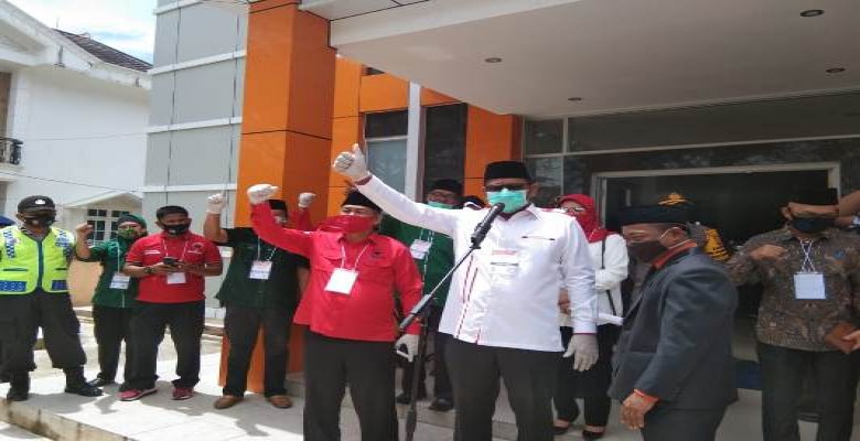 Adi Darma Absen Pencabutan Nomor, Basri : Minta Doanya Agar Beliau Segera Pulih