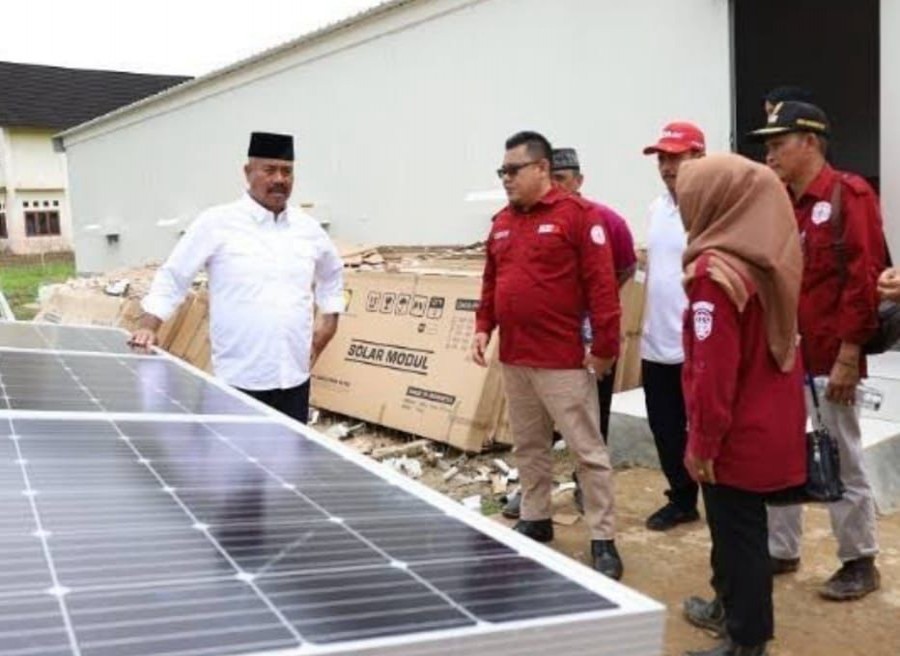 DPMD Kukar Perluas Akses Listrik Desa Lewat Perbaikan Jaringan dan Panel Surya