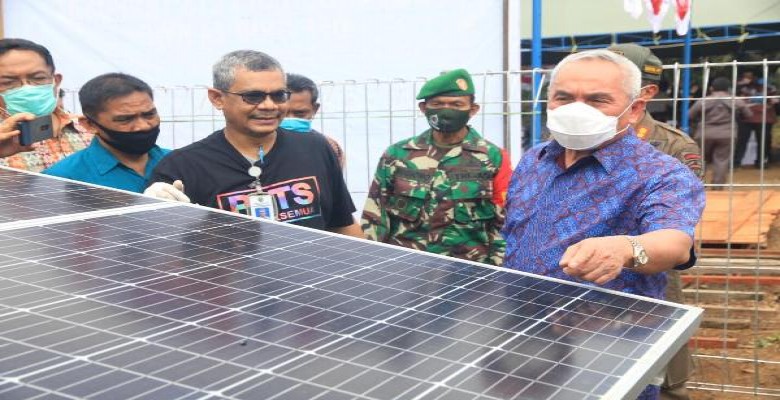 Gubernur Kaltim Resmikan PLTS