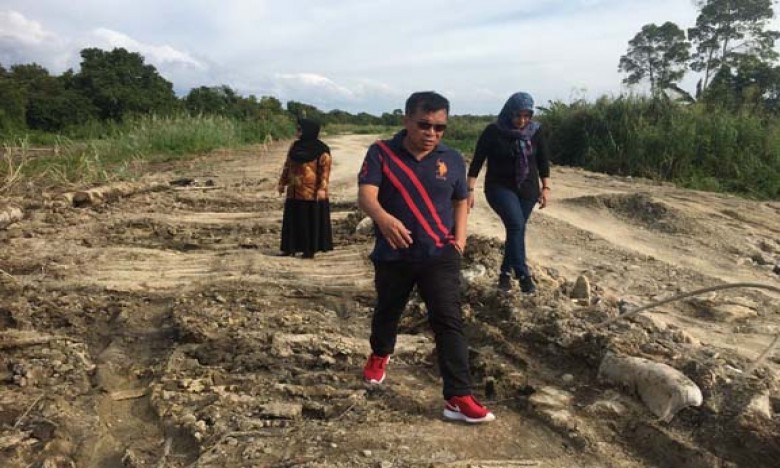 Perbaikan Jalan Sebelimbingan-Tuana Tuha Hanya 6 yang Berkontribusi