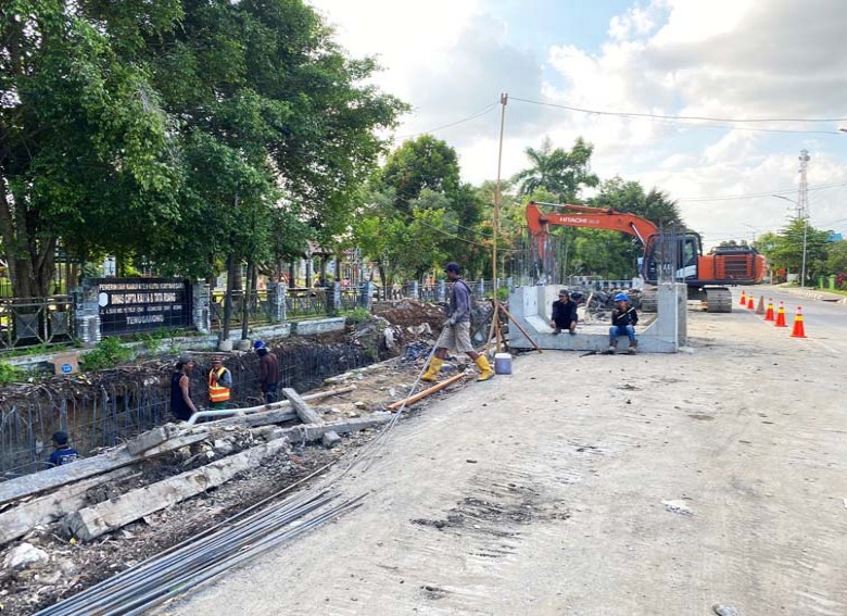 DPRD Kukar Siap Kawal Pembangunan Drainase di Tenggarong