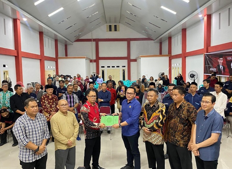 Kundapil ke Kelurahan Timbau, Ketua DPRD Junaidi Terima Beragam Aspirasi Masyarakat
