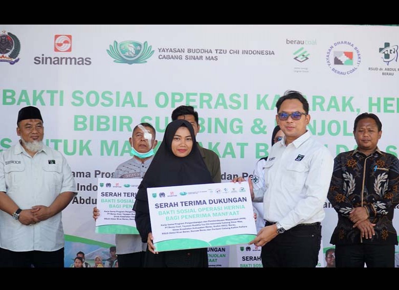 Operasi Gratis Katarak, Hernia, dan Bibir Sumbing di Berau Disambut Antusias