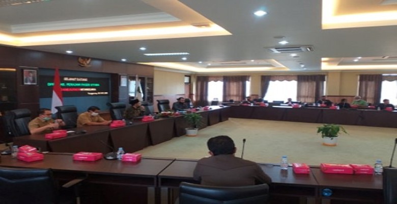 DPRD Kukar Terima Kunjungan DPRD PPU, Terkait dengan Anggaran Covid-19