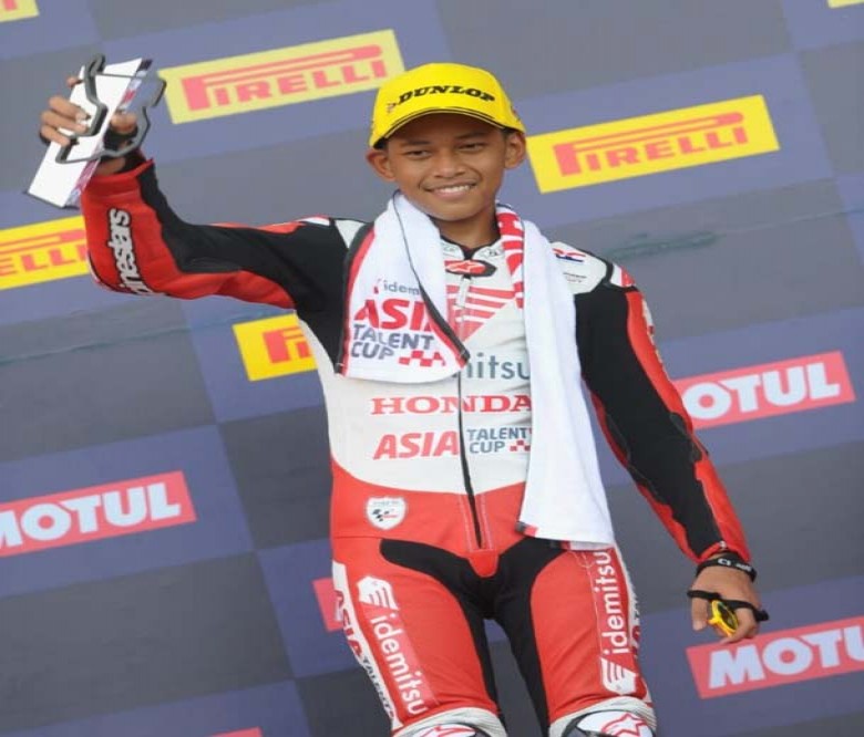 Jadi Tuan Rumah, Veda Raih Podium Tertinggi IATC Mandalika