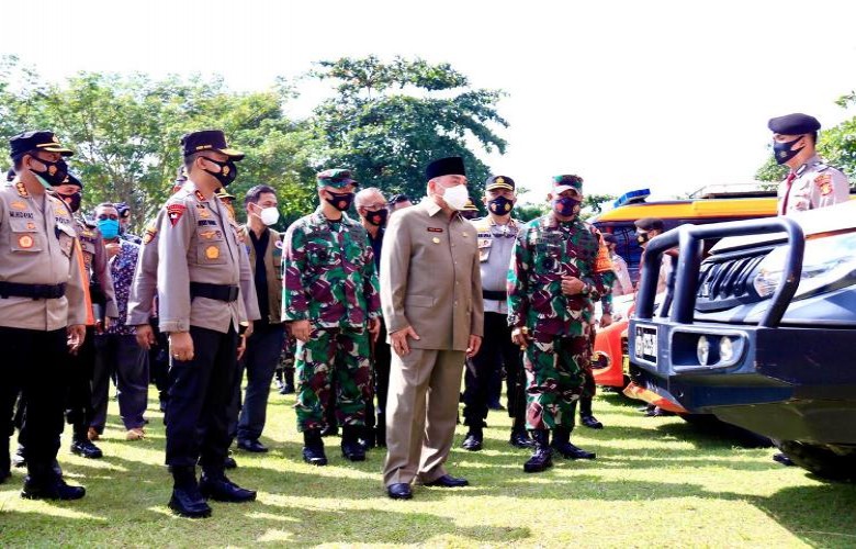 Hadiri Apel Konsolidasi Kesiapsiagaan dan Antisipasi Bencana, Isran: Kita Harus Siap Siaga