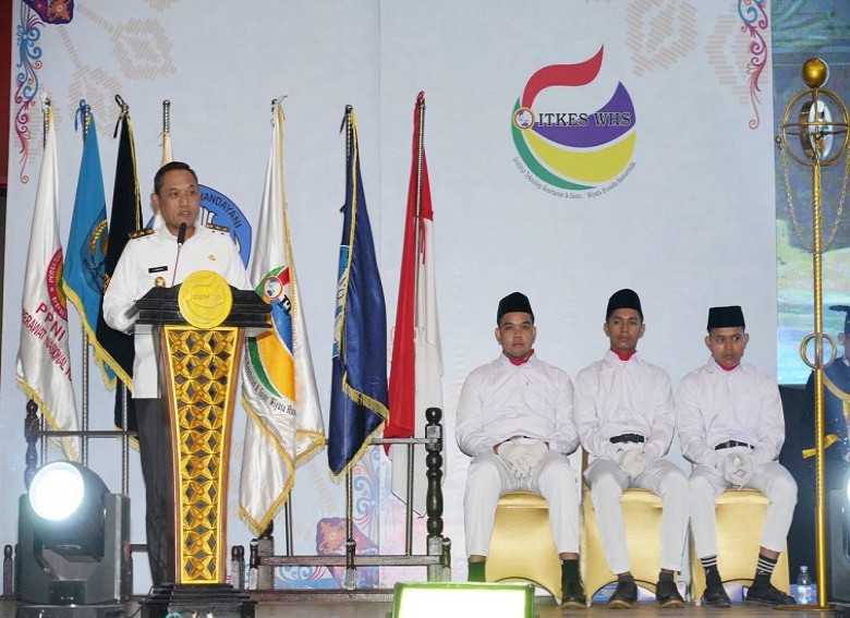 Hadiri Wisuda ITKES Wiyata Husada Samarinda, Wagub Seno : Harapkan Wisudawan Bisa Mengabdi di Masyarakat