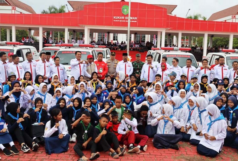 Kembangkan SDM PMR, PMI Kukar Gelar YRCC Tingkat Kabupaten 2023
