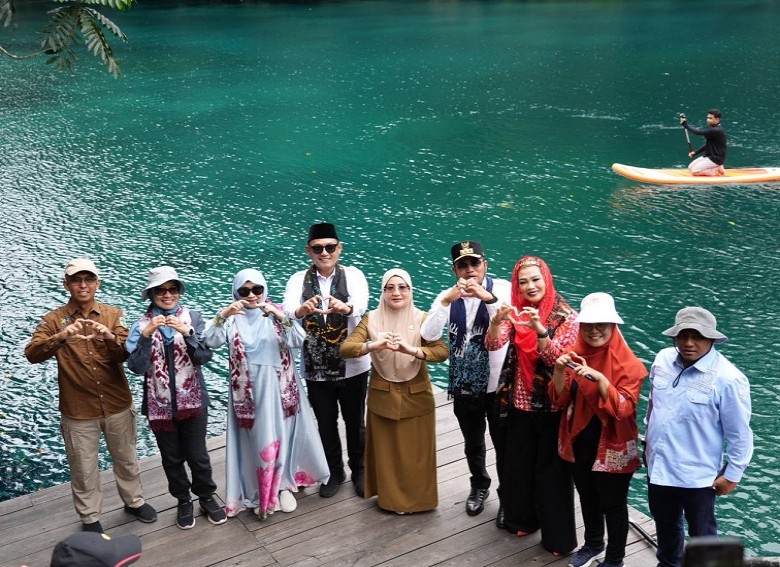 Gubernur Rudy Kagumi Keindahan Destinasi Labuan Cermin