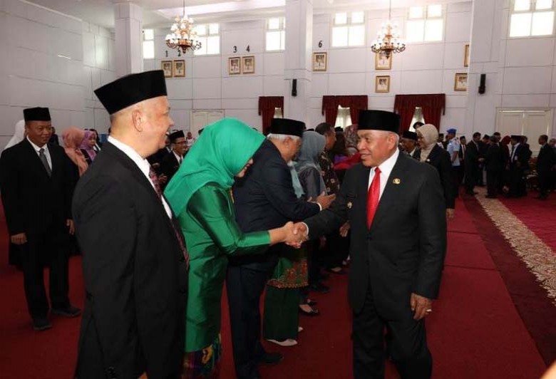 Gubernur Lantik PPTP, Pejabat Administrator dan Pejabat Pengawas Lingkup Pemprov Kaltim