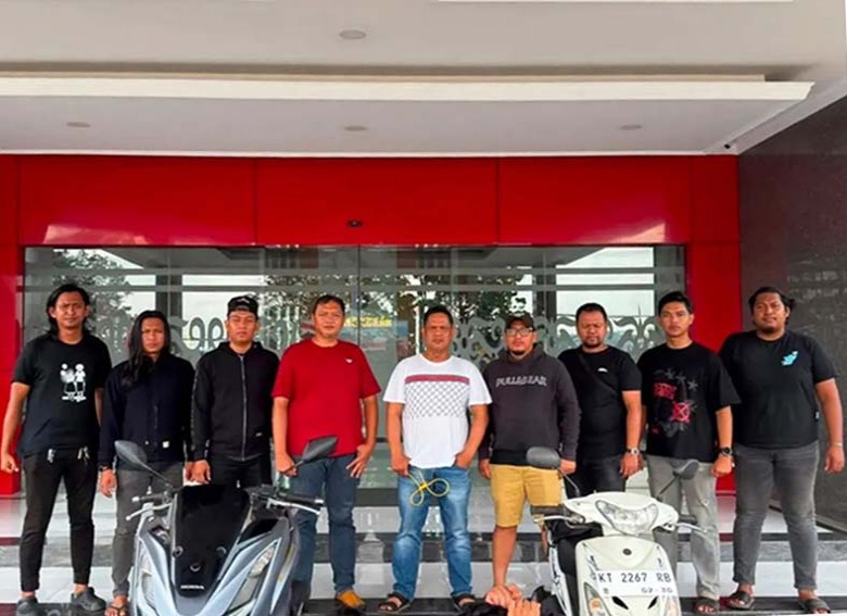Jual Motor Curian di Aplikasi Medsos, Komplotan Curanmor Maluhu Terbongkar