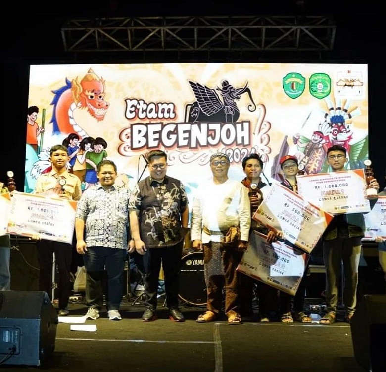Dispar Kukar Sukses Gelar Festival Etam Begenjoh di Malang