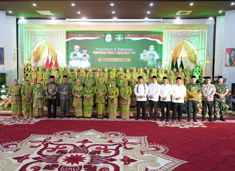Hadiri Pelantikan dan Rakernas PP Muslimat NU, Gubernur Rudy:Muslimat NU Telah Berkontribusi Menjaga Harmoni Sosial
