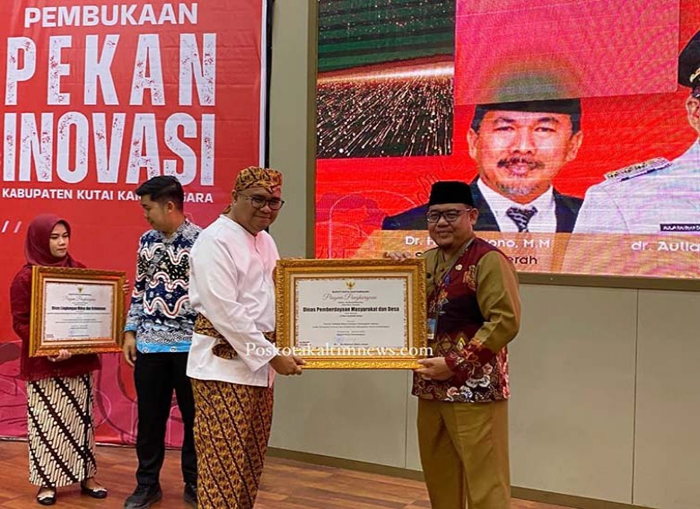 DPMD Kukar Raih Terbaik II di Pekan Inovasi 2025 Lewat Program Citra Mandiri Desa