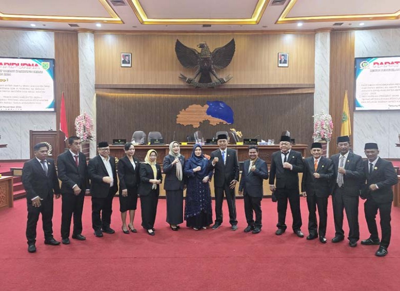 DPRD Berau Gelar Sidang Paripurna Pengangkatan PAW Anggota Dewan Penganti Madri Pani