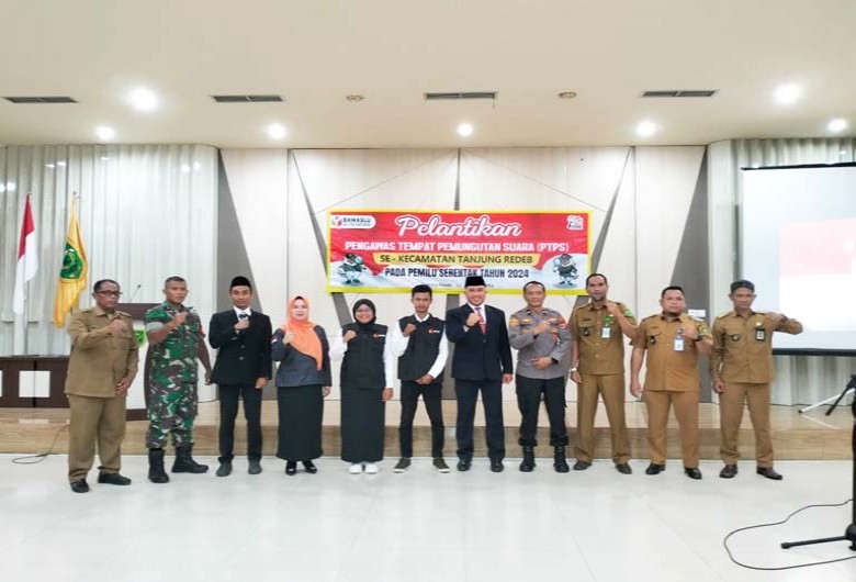 202 Pengawas TPS Tingkat Kecamatan Tanjung Redeb Dilantik