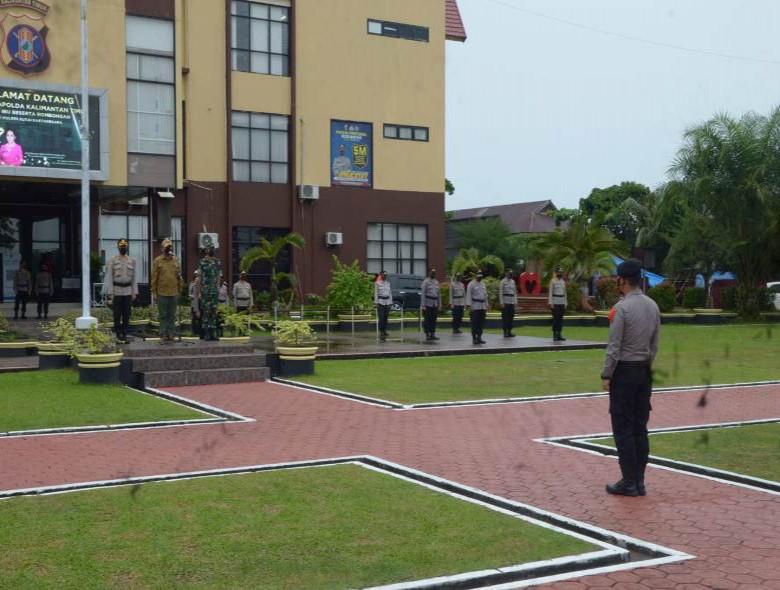 Operasi Lilin Mahakam 2021, Polres Kukar Terjunkan 344 Personil untuk Pengamanan Nataru
