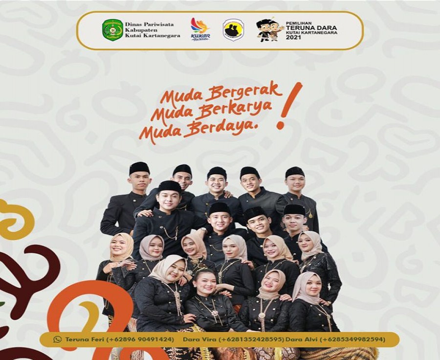 Dinas Pariwisata Kukar Buka Pendaftaran Pemilihan Teruna Dara 2021