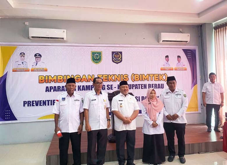 Bimtek Preventif Terhadap Tindakan Korupsi Dana Kampung, Gamalis : Tanamkan Prinsif Kehatian-hatian, Ketelitian dan Manajerial