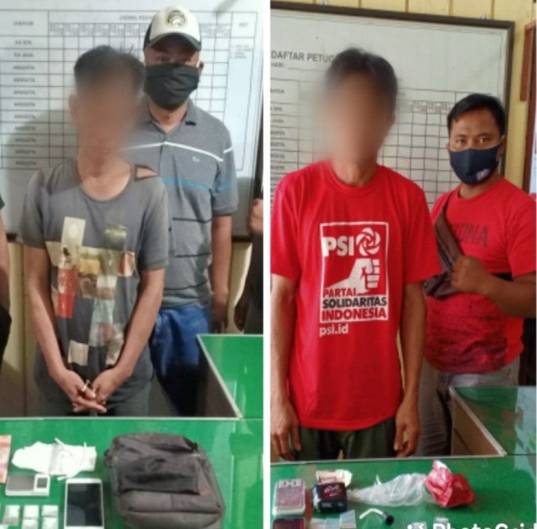 Dua Pengedar Narkoba di Kenohan Diringkus