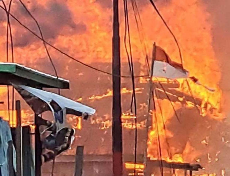 19 Rumah di Muara Kaman Terbakar