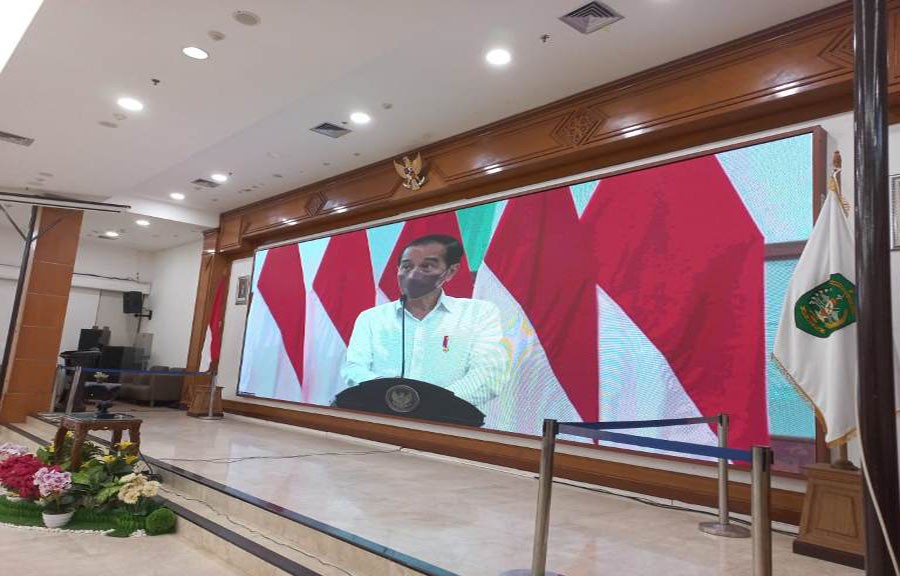 Wabup Kukar Ikuti Pengarahan Presiden RI Terkait Penanganan Covid-19