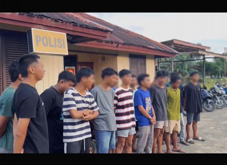 Antisipasi Balap Liar, Polsek Talisayan Gelar Razia Knalpot Racing