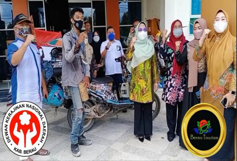 Ketua Deskranasda Berau Dampingi Kunjungan Pacce Hanif