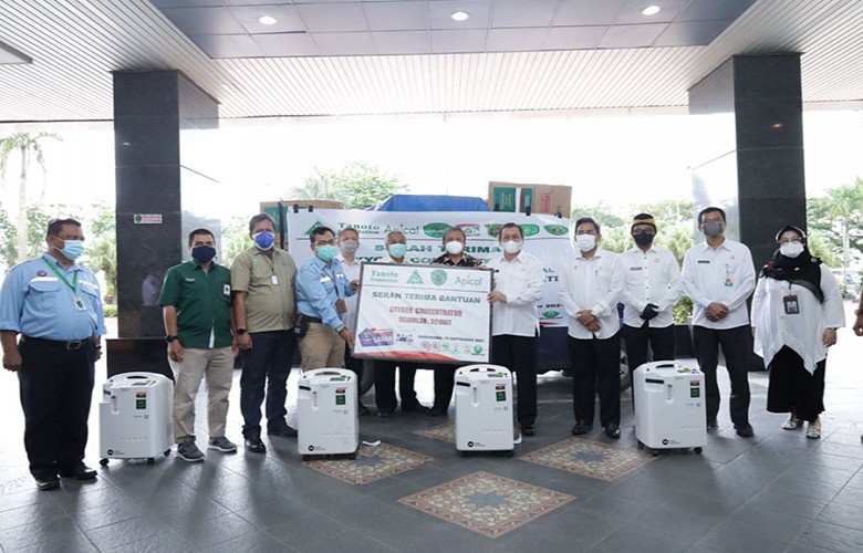 Pemprov Terima 20 Unit Oxygen Concentrator, Pandemi Covid Bukan Hanya Tanggungjawab Pemerintah